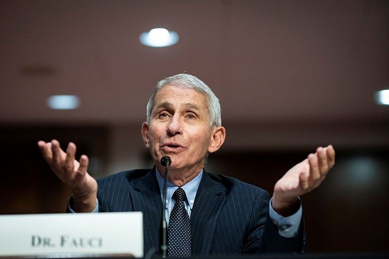 Dr. Anthony Fauci. Photo: Straits Times 4244 anthony fauci