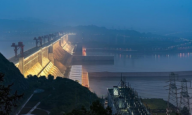 Three Gorges Dam. Photo: genk.vn 0942 dap tam hiep