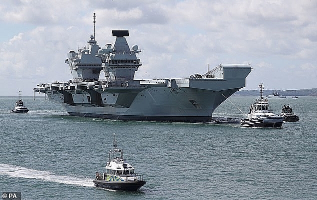 HMS Queen Elizabeth ship pivots to East Asia to confront China hms queen elizabeth ship pivots to east asia to confront china