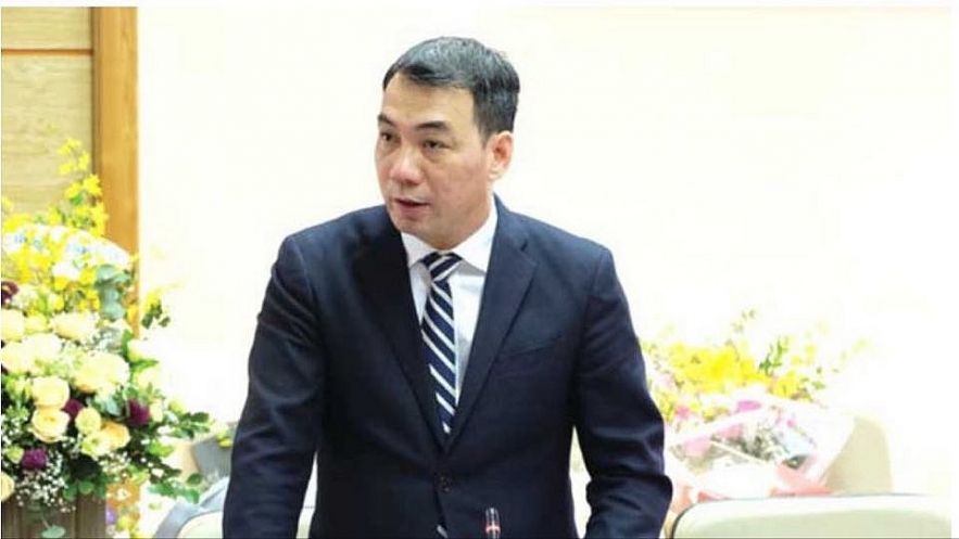 Mr. Nguyen Ngo Quang addressing the meeting. Photo: nhandan.com.vn 5054 nguyen ngo quang
