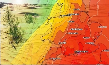 uk and europe weather forecast latest august 7 hot makes chart turn red across the uk europe