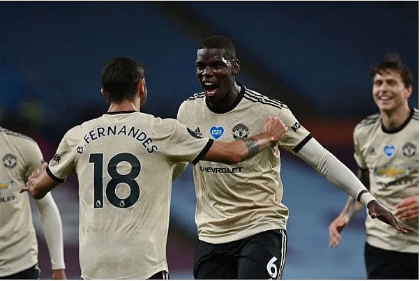 Paul Pogba and Bruno Fernandes have already formed a potent pairing in United's midfield | Shaun Botterill/Getty Images 3756 mu 3