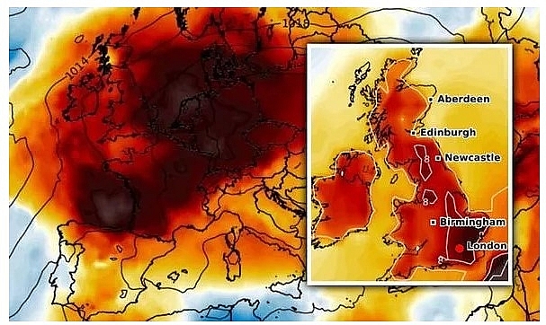 UK and Europe weather forecast latest, September 16: Hot air from Africa with level 2 heat alert to bake Britain UK and Europe weather forecast latest, September 16: Hot air from Africa with level 2 heat alert to bake Britain