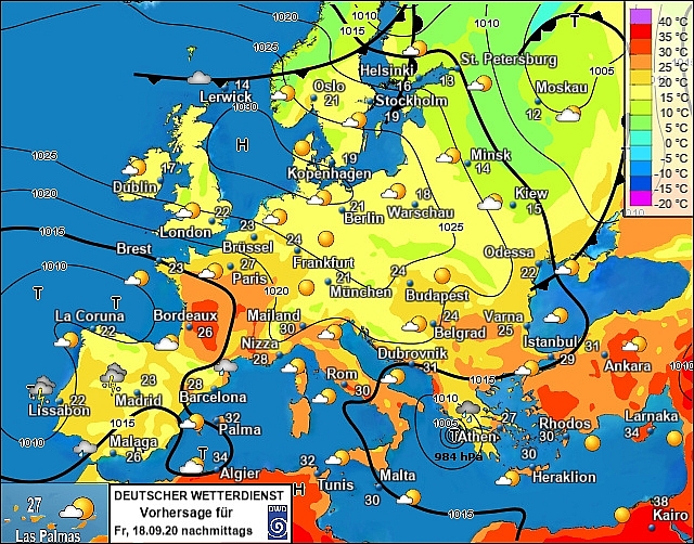 UK and Europe weather forecast latest, September 18: Thunderstorms bring intensive winds and flooding to sweep Europe UK and Europe weather forecast latest, September 18: Thunderstorms bring intensive winds and flooding to sweep Europe
