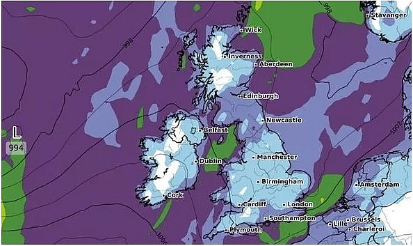 UK and Europe weather forecast latest, September 24: Freeze smashs Britain with torrential rain and powerful winds UK and Europe weather forecast latest, September 24: Freeze smashs Britain with torrential rain and powerful winds