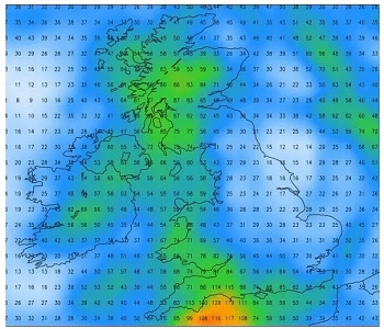 uk and europe weather forecast latest october 3 ferocious storm alex to cause flood warnings and drench britain