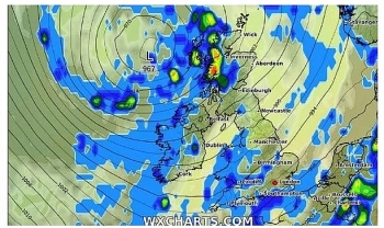 uk and europe weather forecast latest october 26 thunderstorms and hail set to batter the uk with wet and windy weather continue next week