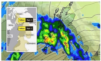 UK and Europe weather forecast latest, October 30: Flood warnings issued as remnants of Hurricane Epsilon batter Britain