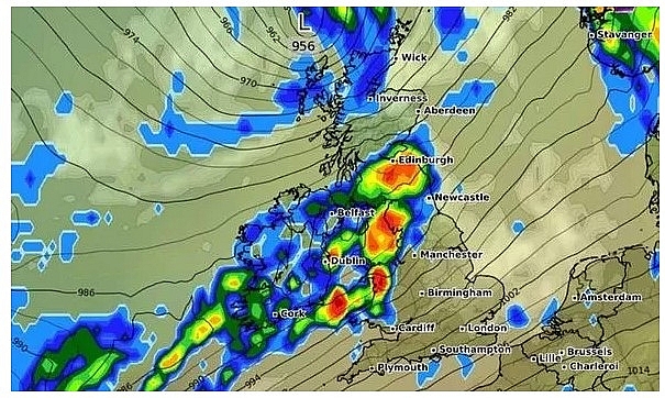 UK and Europe weather forecast latest, November 2: Severe weather with torrential rain set to batter Britain UK and Europe weather forecast latest, November 2: Severe weather with torrential rain set to batter Britain