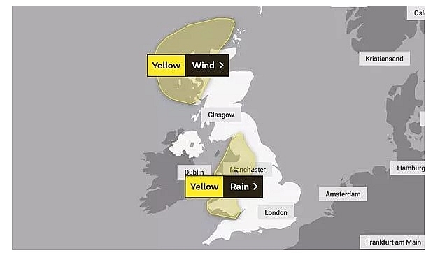 UK and Europe weather forecast latest, November 2: Severe weather with torrential rain set to batter Britain UK and Europe weather forecast latest, November 2: Severe weather with torrential rain set to batter Britain