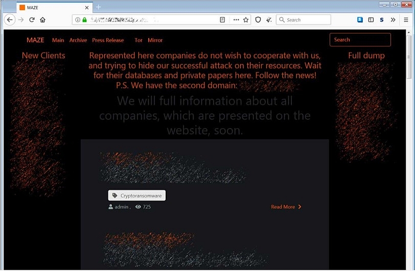 Maze Ransomware: Everything you need to know about the most notorious cybercrime gang announces to end its attack and operations Maze Ransomware: Everything you need to know about the most notorious cybercrime gang announces to end its attack and operations