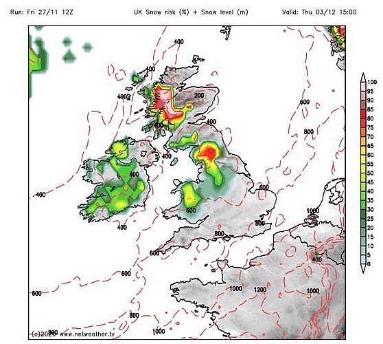 UK and Europe weather forecast latest, November 29: UK and Europe weather forecast latest, November 29: