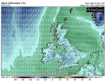 uk and europe weather forecast latest december 4 ferocious chill with five day snow bomb to hit britain