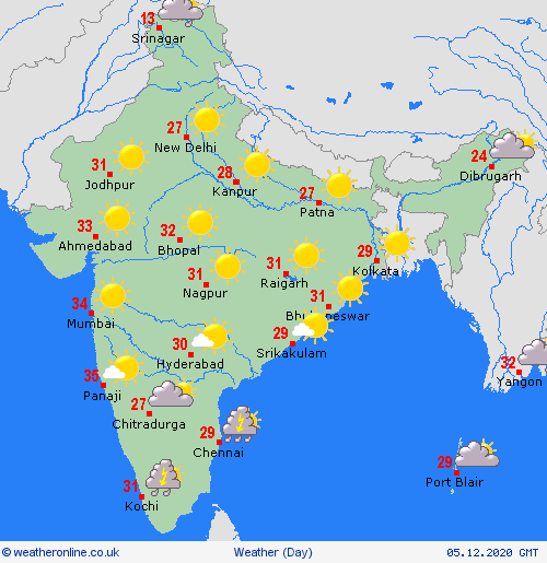 Photo: Weather Online 0512 india 512