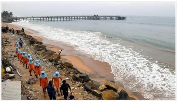 india weather forecast latest december 5 cyclone burevi weakens into deep depression heavy rain in isolated places over south coast of tamil nadu