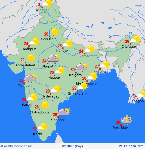 India weather forecast latest, December 15: Light rain and thundershowers to continue with a dip in temperature India weather forecast latest, December 15: Light rain and thundershowers to continue with a dip in temperature