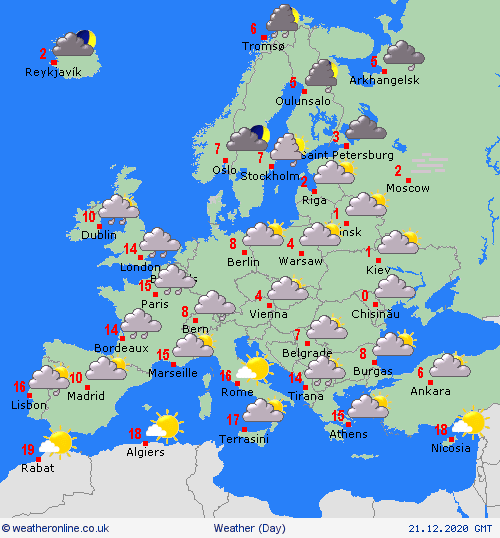 UK and Europe weather forecast latest, December 21: Freezing sub zero temperatures and snow to sweep over the UK during Christmas week