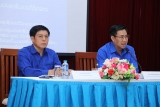 ປະຕ ບ ດມາດຕະການປ ອງກ ນໂຄວ ດ 19 ຢ າງເຂ ມງວດ