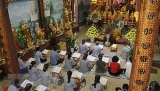 ວັດ​ເຟິດ​ຕິກ​ຢູ່ ລາວ ຈັດ​ຕັ້ງ​ພິ​ທີສວດ​ມົນ​ພາ​ວະ​ນາ​ຂໍ​ໃຫ້​ຊາວ​ຫວຽດ​ນາມ ອາ​ໄສ​ຢູ່​ລາວມີຄວາມ​ຢູ່​ເຢັນ​ເປັນ​ສຸກ