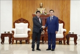 ການ​ນຳ​ລາວ ຕີ​ລາ​ຄາ​ສູງ​ໝາກ​ຜົນ​ຮ່ວມ​ມື​ລະ​ຫວ່າງ​ບັນ​ດາ​ອົງ​ການ​ຂອງ​ສະ​ພາ​ແຫ່ງ​ຊາດ ຫວຽດ​ນາມ ແລະ ລາວ.