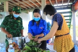 ນ້ຳ​ໃຈອັນອົບອຸ່ນຂອງທະ​ຫານ - ປະ​ຊາ​ຊົນ​ຢູ່​ປ້ອມ​ປ້ອງ​ກັນ, ຕ້ານ​ໂລກ​ລະ​ບາດ​ໂຄວິດ - 19