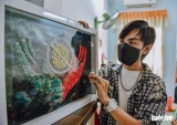 ຮູບ​ພາບ​ເຮັດ​ຈາກກະດຸມເພື່ອ​ໂຄ​ສະ​ນາ​ການ​ປ້ອງ​ກັນ​, ຕ້ານ​ໂລກ​ລະ​ບາດ​ໂຄວິດ - 19