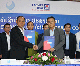 laoviet bank ສະ ໜອງ ເງ ນ 30ລ ານ usd ໃຫ ແກ ວ ສາ ຫະ ກ ດ ລາວ