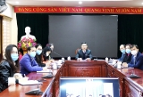 ພະ​ແນກ​ພົວ​ພັນ​ຕ່າງ​ປະ​ເທດ ແຂວງ​ຮ່າ​ຢາງ​ ເຈ​ລະ​ຈາ​ແບບ​ທາງ​ໄກ​ກັບ​ຫ້ອງ​ການພົວ​ພັນ​ຕ່າງ​ປະ​ເທດ​ນະ​ຄອນ  Baise
