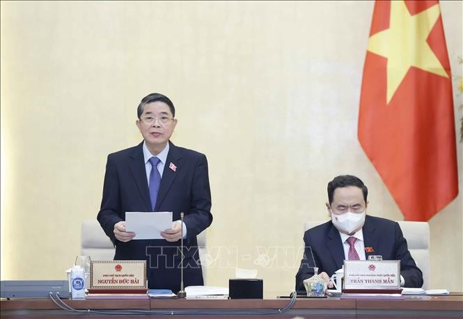 Xem xét, quyết định việc bổ sung dự toán NSNN vốn viện trợ không hoàn lại của nước ngoài