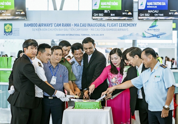 bamboo airways don chuyen bay ket noi viet nam voi ma cao trung quoc dau tien