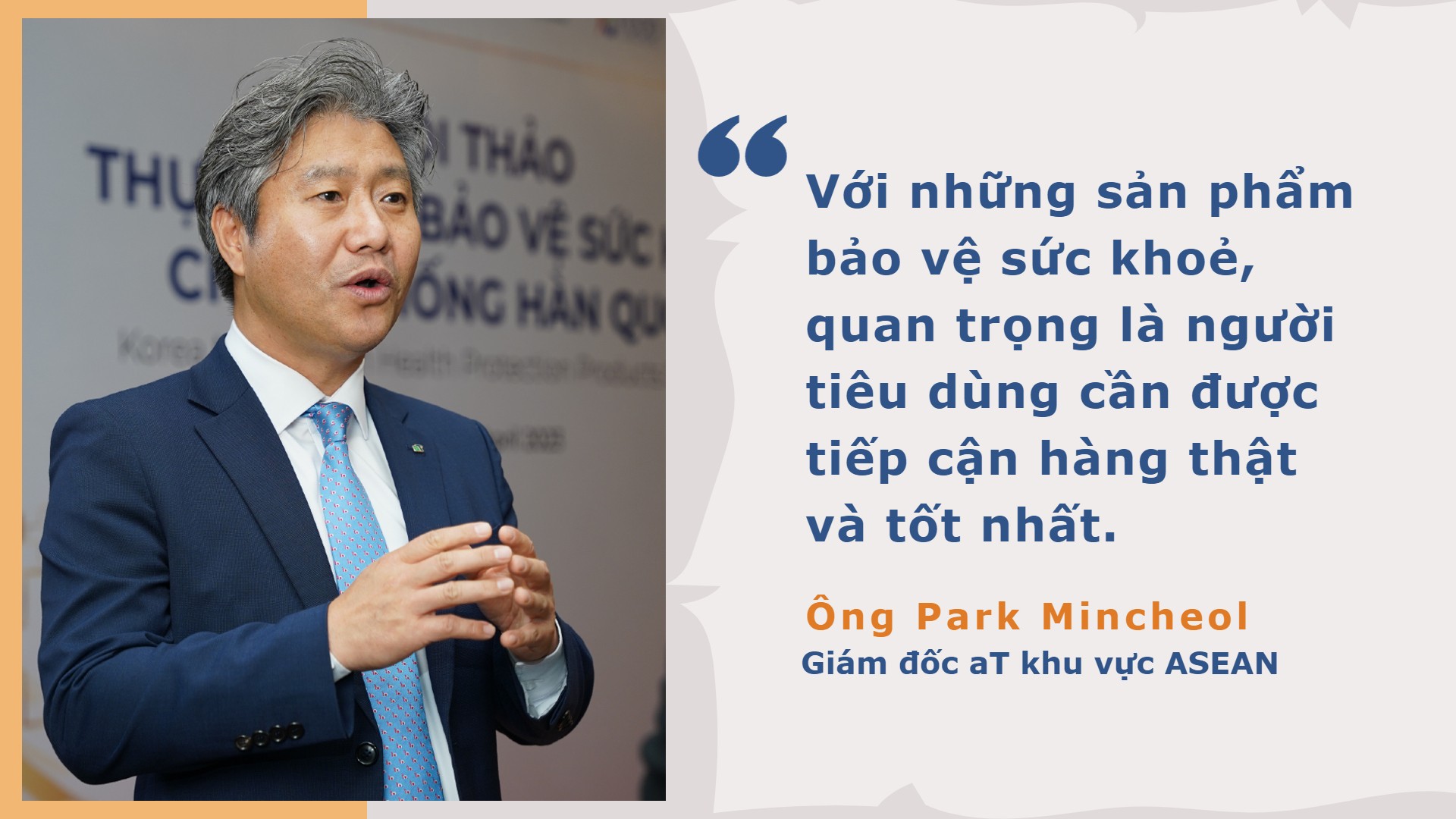 Doanh nghiệp Hàn Quốc đánh giá cao tiềm năng của thị trường thực phẩm bảo vệ sức khoẻ Việt Nam Doanh nghiệp Hàn Quốc đánh giá cao tiềm năng của thị trường thực phẩm bảo vệ sức khoẻ Việt Nam ảnh 2