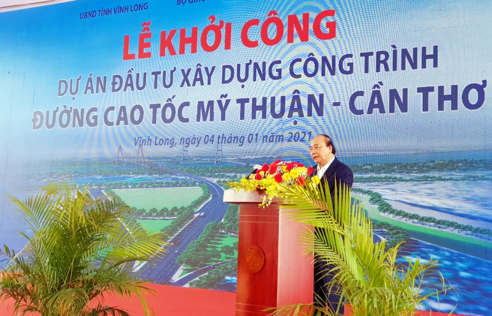Khởi công cao tốc Mỹ Thuận - Cần Thơ theo hình thức đầu tư công Khởi công cao tốc Mỹ Thuận - Cần Thơ theo hình thức đầu tư công