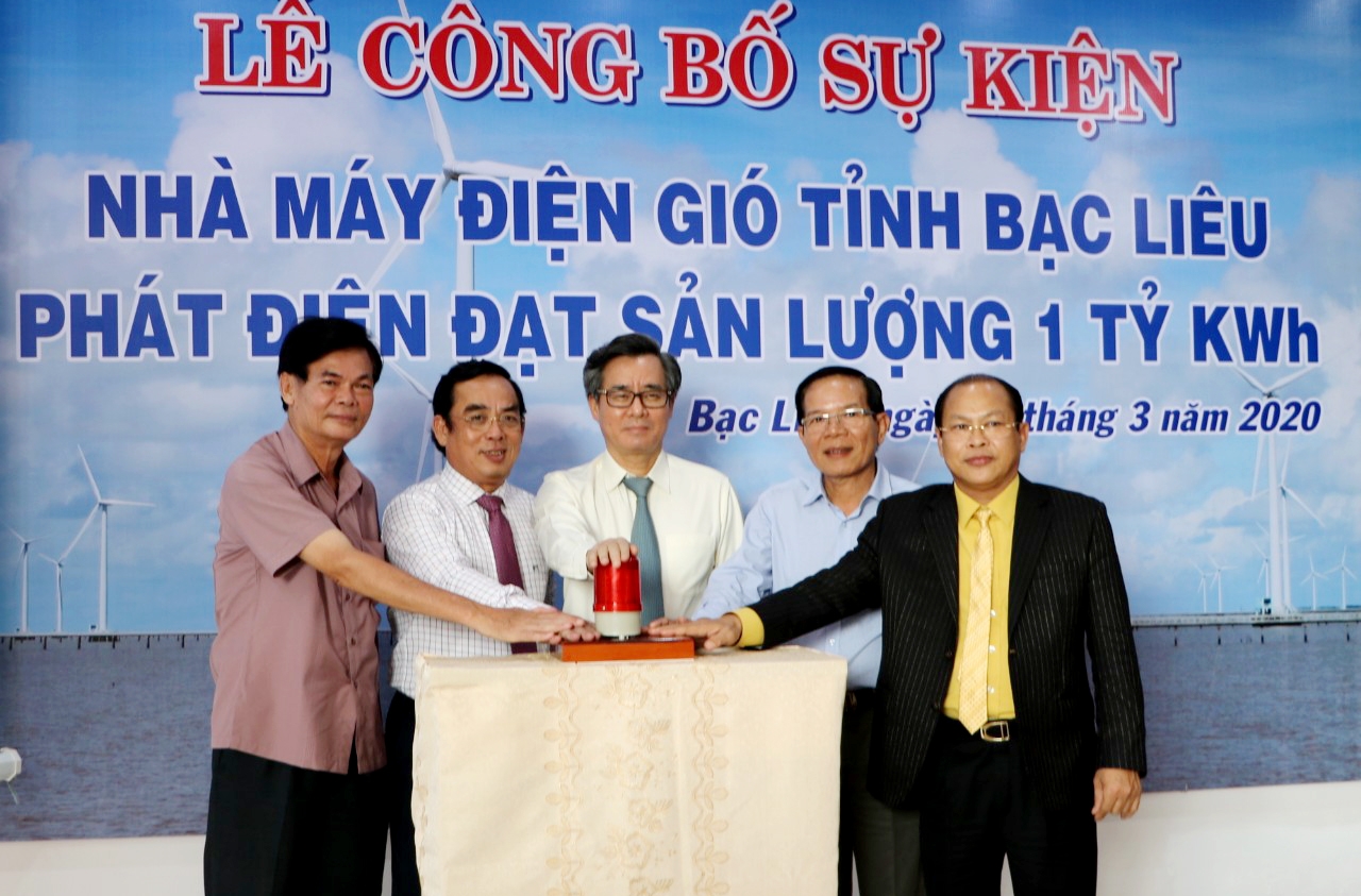 Điện gió Bạc Liêu: Bước đột phá trong phát triển năng lượng sạch nha may dien gio bac lieu dat moc san luong 1 ty kwh dien
