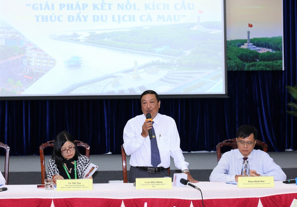 Cà Mau: Tập trung 'hiến kế' đổi mới phát triển du lịch đặc thù của địa phương Cà Mau: Tập trung 'hiến kế' đổi mới phát triển du lịch đặc thù của địa phương