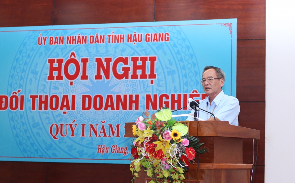 Hậu Giang lắng nghe để tháo gỡ khó khăn cho doanh nghiệp hau giang doi thoai thao go kho khan vuong mac cua doanh nghiep