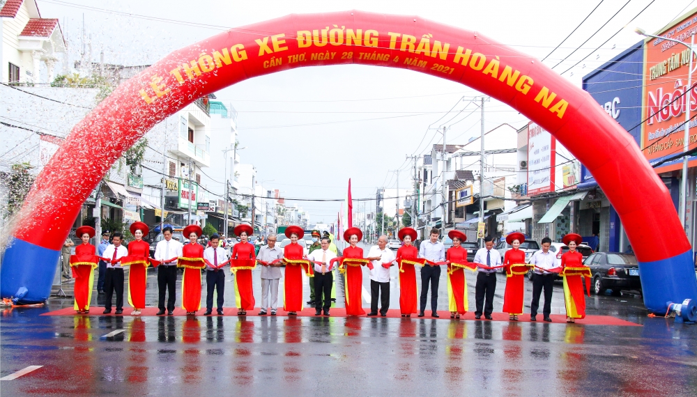 Cần Thơ: Thông xe tuyến đường Trần Hoàng Na gần 200 tỷ đồng Cần Thơ: Thông xe tuyến đường Trần Hoàng Na gần 200 tỷ đồng