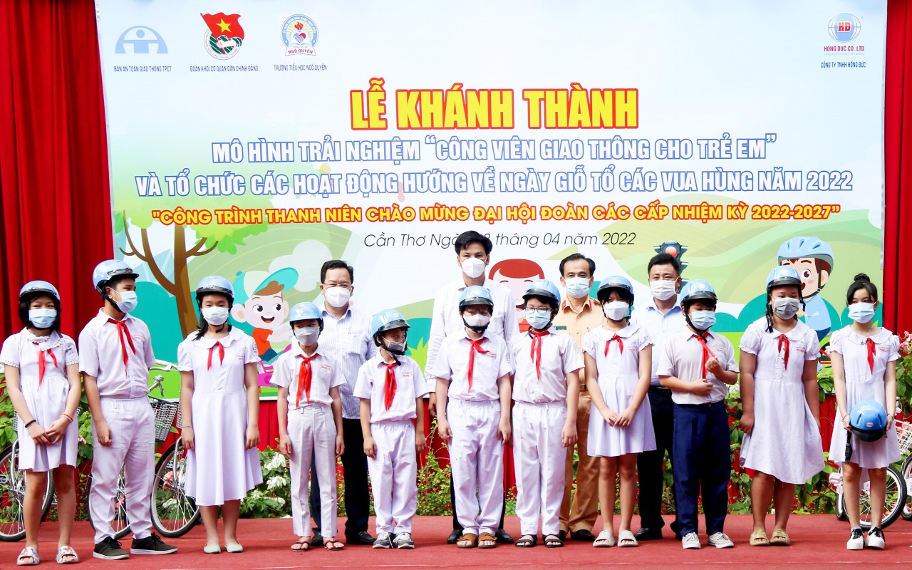 Cần Thơ tiếp tục nhân rộng mô hình “Công viên giao thông” cho học sinh Cần Thơ tiếp tục nhân rộng mô hình “Công viên giao thông” cho học sinh