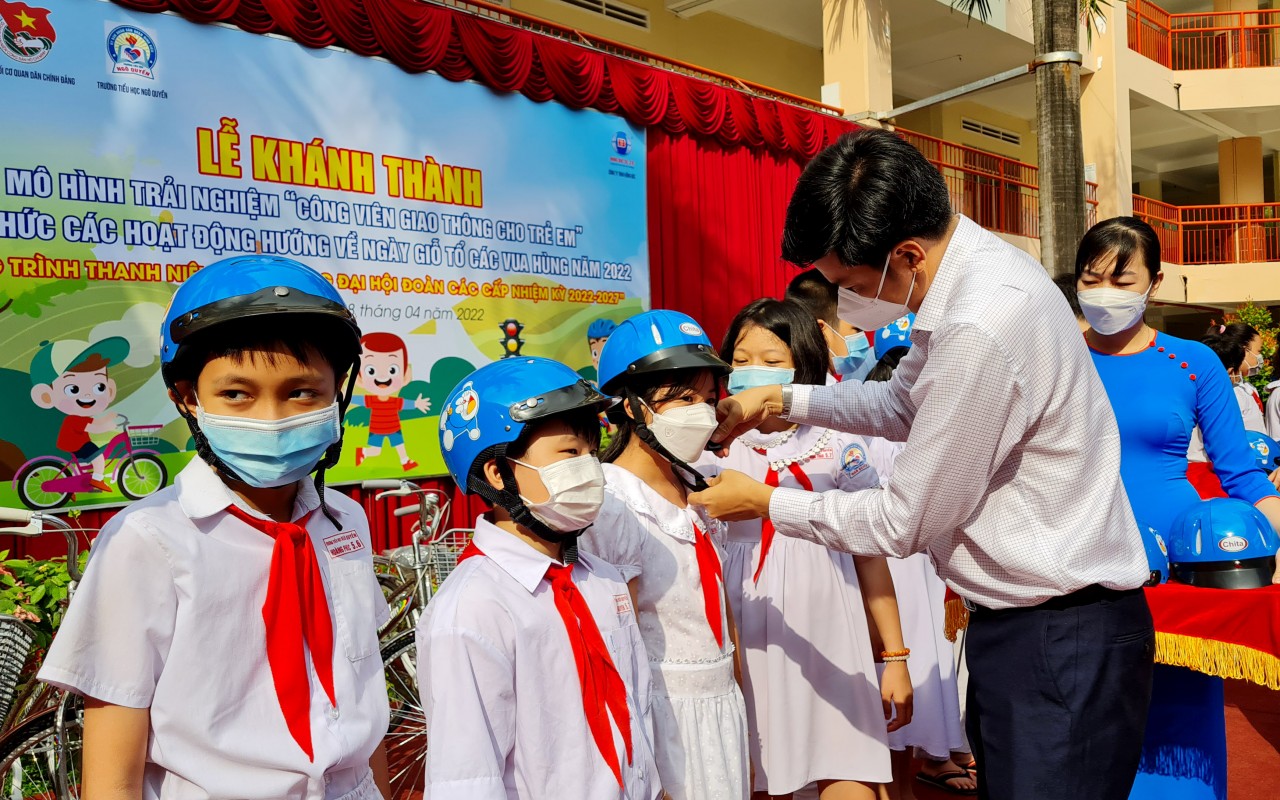 Cần Thơ tiếp tục nhân rộng mô hình “Công viên giao thông” cho học sinh Cần Thơ tiếp tục nhân rộng mô hình “Công viên giao thông” cho học sinh