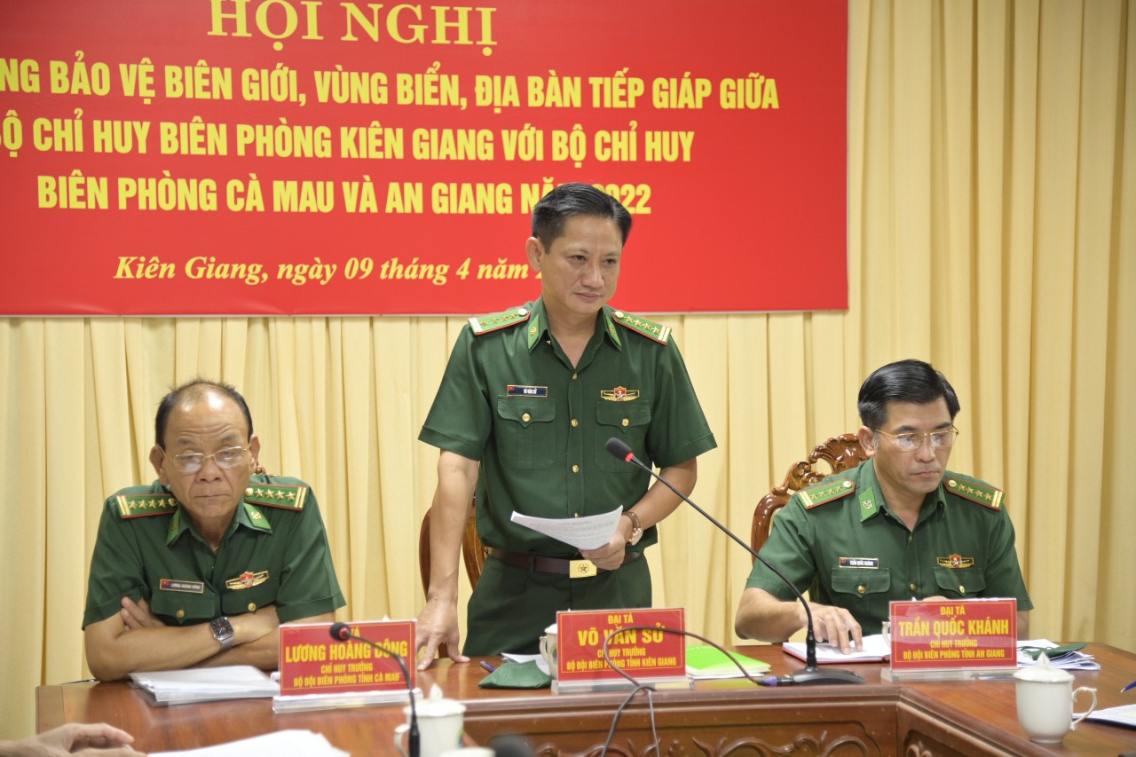 An Giang - Kiên Giang - Cà Mau ký kết hiệp đồng bảo vệ biên giới, vùng biển Tây Nam An Giang - Kiên Giang - Cà Mau ký kết hiệp đồng bảo vệ biên giới, vùng biển Tây Nam