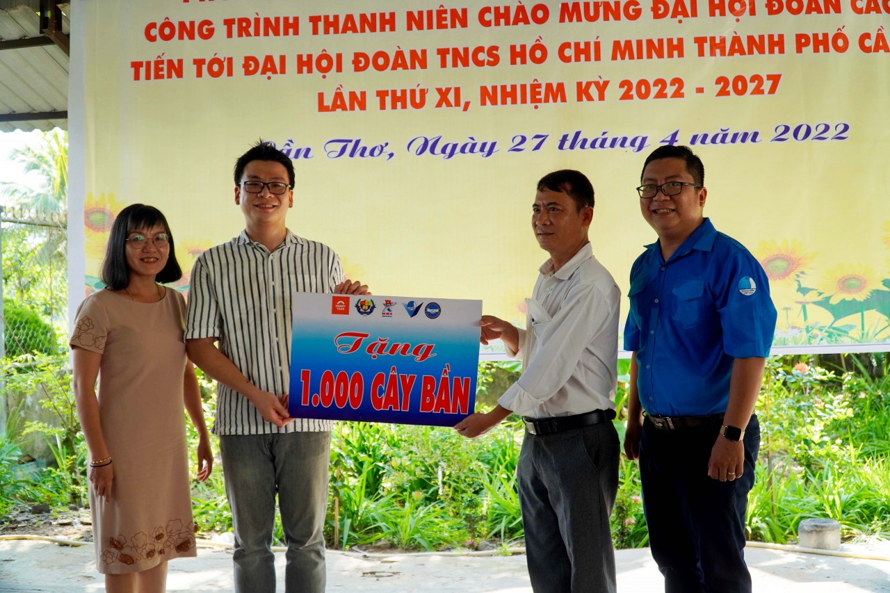 Liên hiệp Cần Thơ cùng Tổ chức MYI trồng 1.000 cây bần bảo vệ môi trường Liên hiệp Cần Thơ cùng Tổ chức MYI trồng 1.000 cây bần bảo vệ môi trường