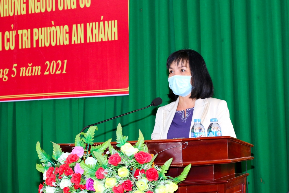 Cử tri bày tỏ tin tưởng vào chương trình hành động của các ứng cử viên HĐND TP Cần Thơ