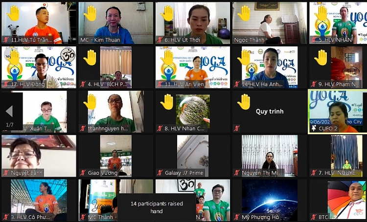 Cần Thơ tổ chức Ngày Quốc tế Yoga lần thứ 7 bằng hình thức trực tuyến Cần Thơ tổ chức Ngày Quốc tế Yoga lần thứ 7 bằng hình thức trực tuyến