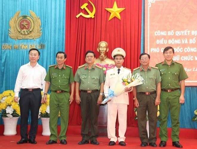 Phó Giám đốc Công an Bình Thuận về làm Giám đốc Công an tỉnh Bạc Liêu pho giam doc cong an binh thuan ve lam giam doc cong an tinh bac lieu