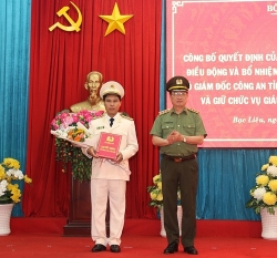 bo cong an bo nhiem 2 tan pho giam doc cong an tinh binh phuoc