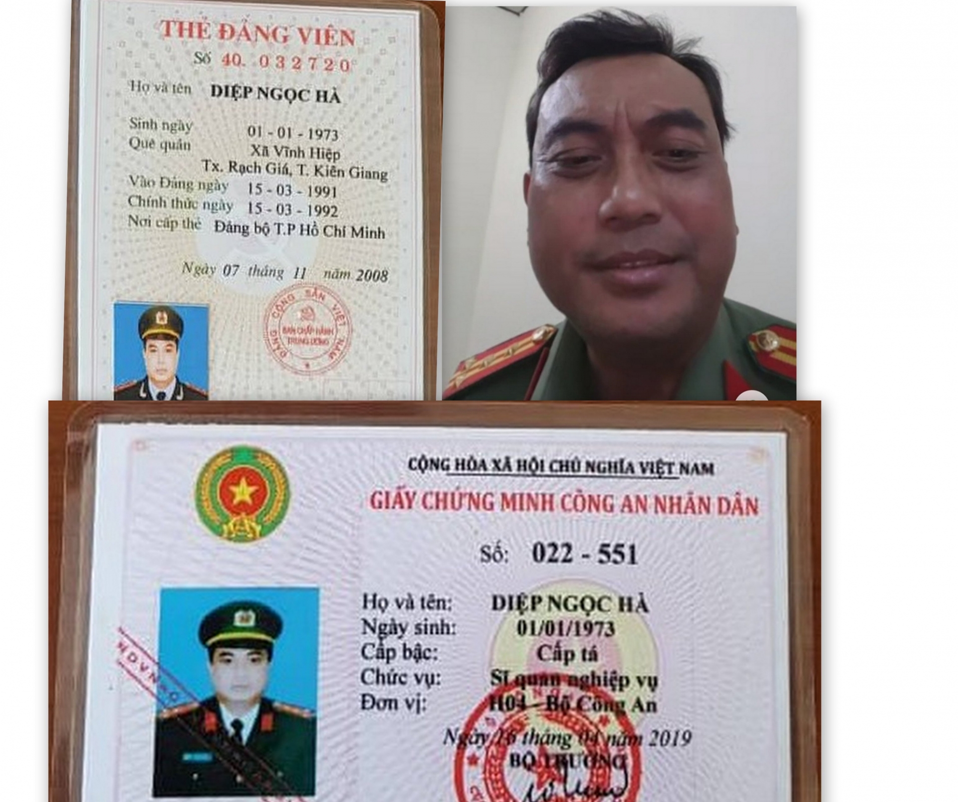 Giả danh Phó Cục trưởng đến thăm “anh em” Công an huyện gia danh pho cuc truong cuc co yeu den tham cong an huyen