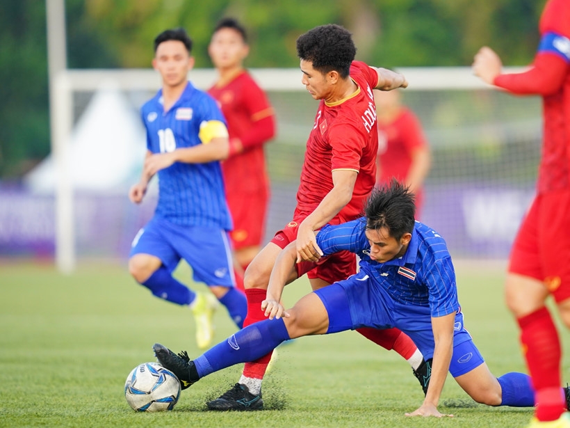 U22 Việt Nam 2-2 U22 Thái Lan: 90 phút đau tim và sự vỡ oà của trận hoà giàu cảm xúc u22 viet nam 2 2 u22 thai lan 90 phut dau tim va su vo oa cua tran hoa giau cam xuc