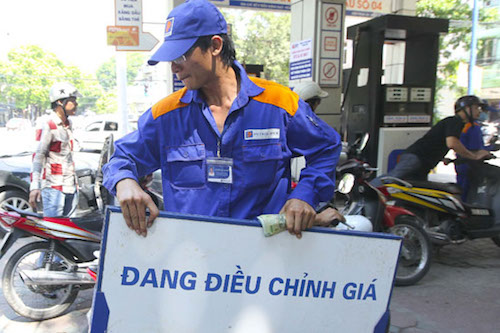 gia xang giam 373 donglit tu 15 gio ngay 412016