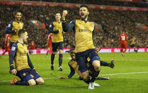 hoa liverpool arsenal bi leicester san bang diem so