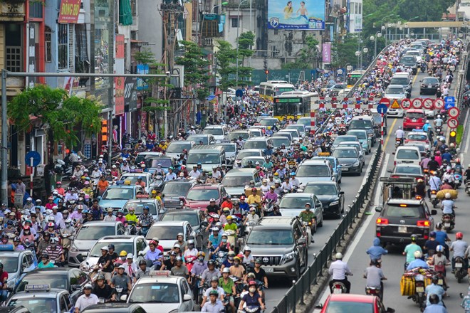 thang 7 ha noi se trinh de an han che phuong tien ca nhan