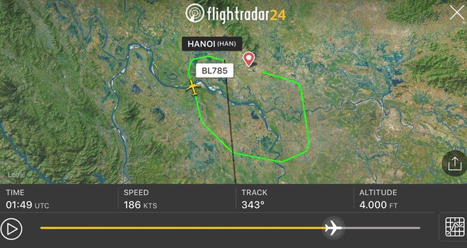 hang hang khong jetstar pacific noi gi ve su co may bay vua cat canh phai quay lai san bay noi bai
